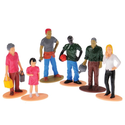 Diverse Family Figures Diverse Family Figures