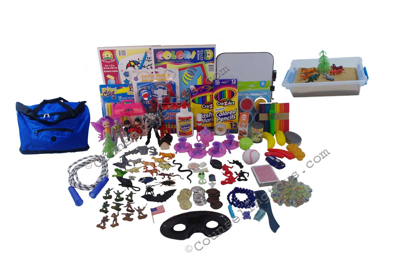 Portable Sand and Play Therapy Kit